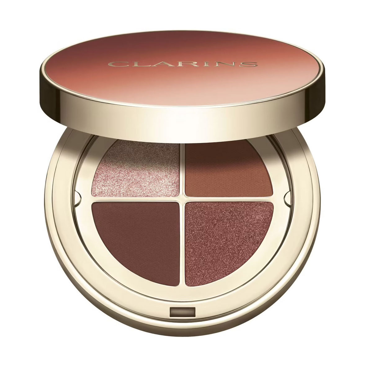 Палетка тіней для повік Clarins Ombre 4 Couleurs Eyeshadow Palette 03 Flame Gradation, 4.2 г